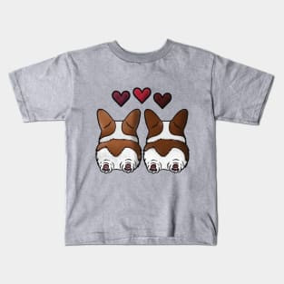 Corgi Love Kids T-Shirt